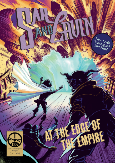 Sar & Lavin At the Edge of Empire cover