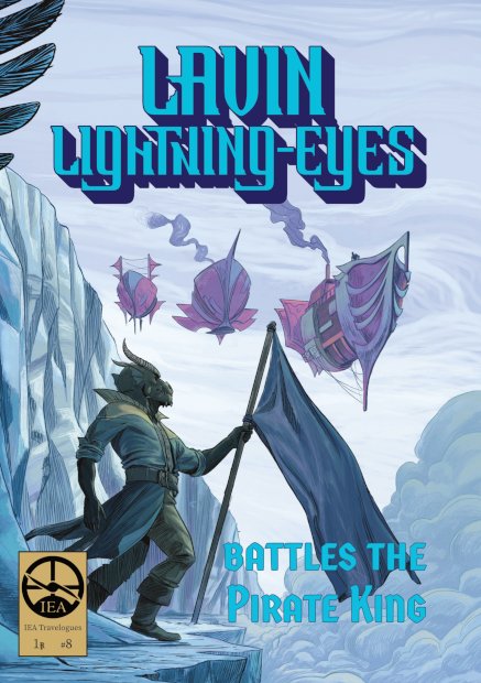 Lavin Lightning-Eyes Battles the Pirate King cover